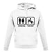 Problem Solved Gym unisex hoodie