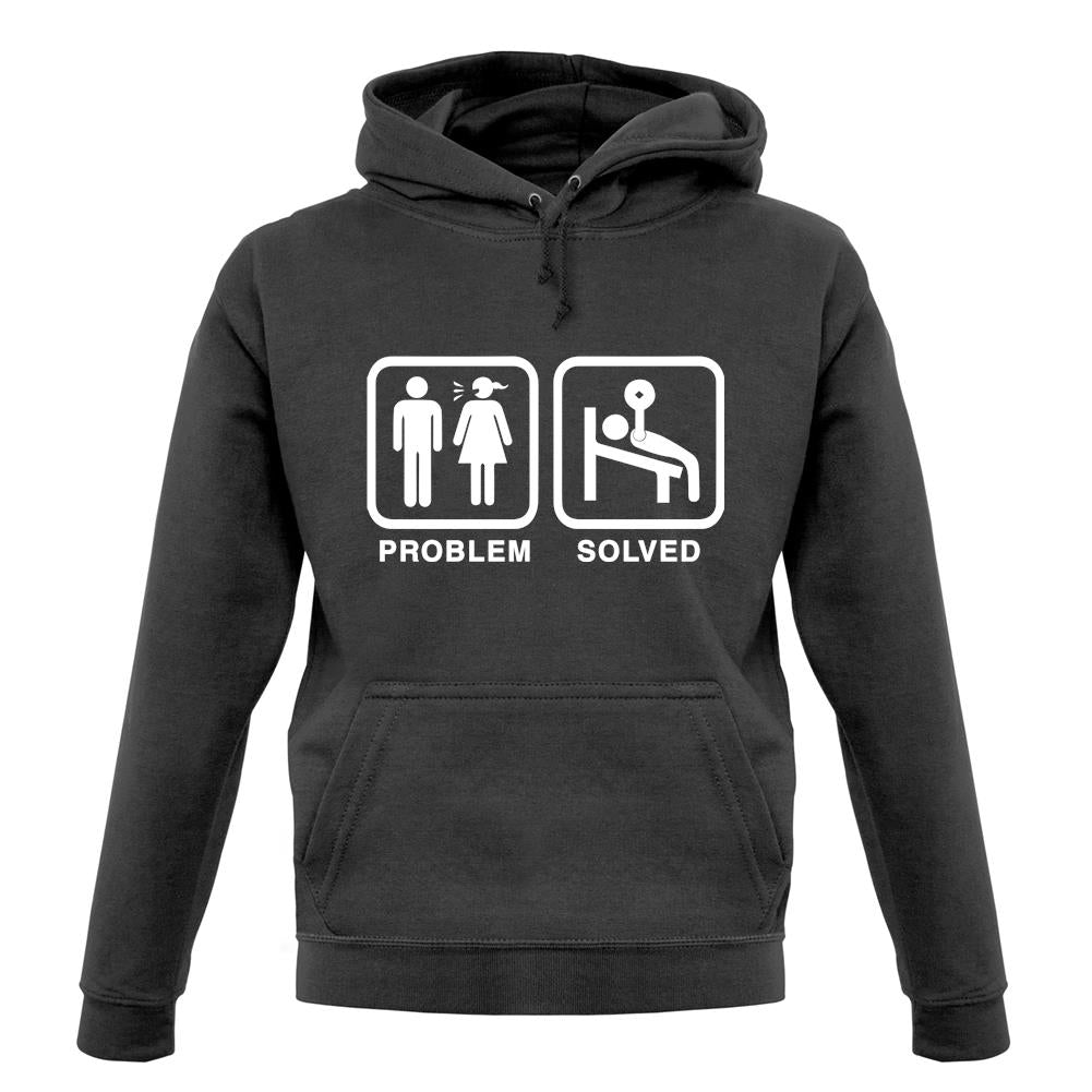 Problem Solved Gym unisex hoodie