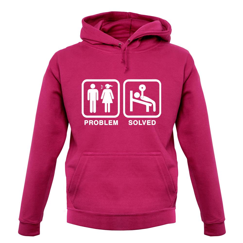 Problem Solved Gym unisex hoodie