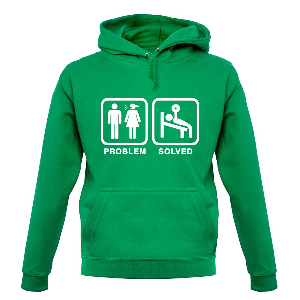 Problem Solved Gym unisex hoodie