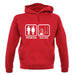 Problem Solved Rugby unisex hoodie
