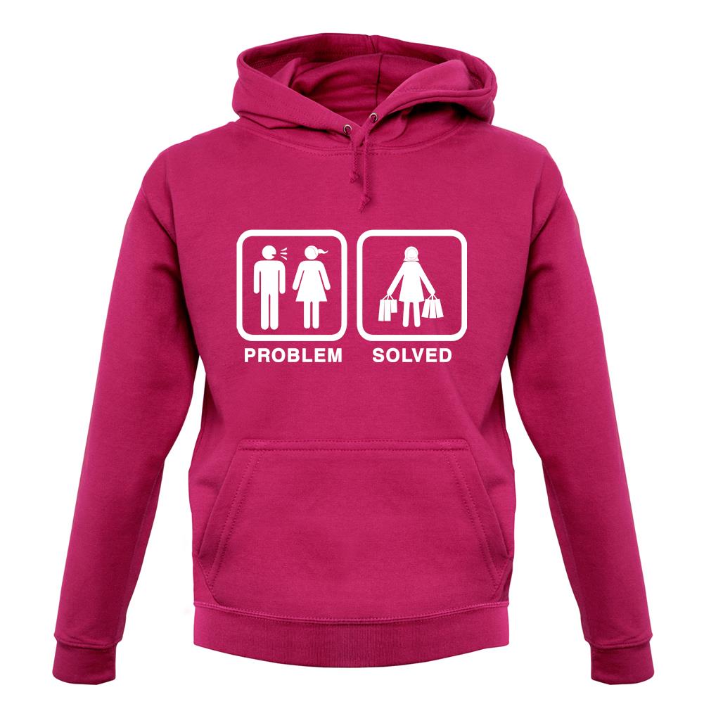 Problem Solved Shopping unisex hoodie