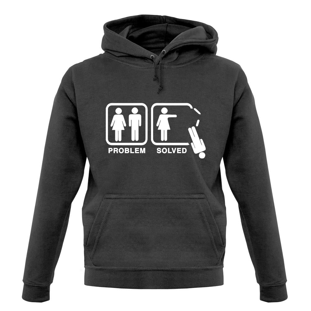 Problem Solved No Man unisex hoodie