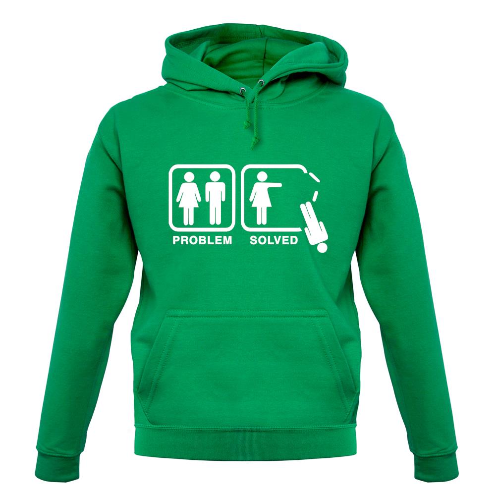 Problem Solved No Man unisex hoodie