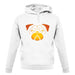 Pug Face Pumpkin Carving unisex hoodie