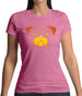 Pug Face Pumpkin Carving Womens T-Shirt