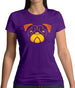 Pug Face Pumpkin Carving Womens T-Shirt