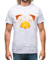 Pug Face Pumpkin Carving Mens T-Shirt