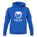 Pug Life unisex hoodie