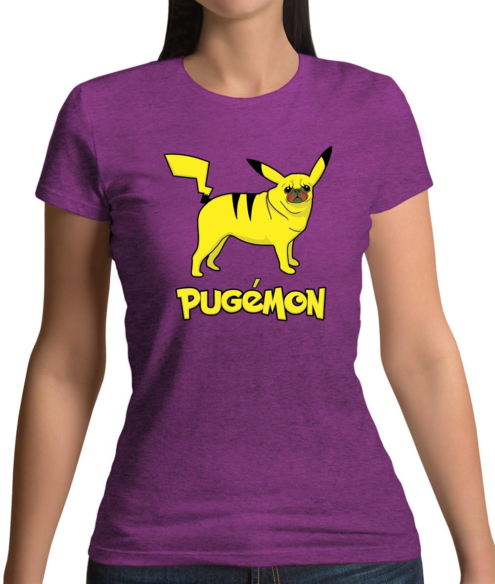 Pugemon Womens T-Shirt