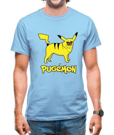 Pugemon Mens T-Shirt
