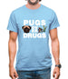 Pugs Over Drugs Mens T-Shirt