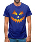 Halloween Pumpkin Face Mens T-Shirt