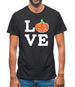 Pumpkin Love  Mens T-Shirt