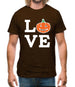 Pumpkin Love  Mens T-Shirt