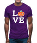 Pumpkin Love  Mens T-Shirt