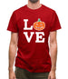 Pumpkin Love  Mens T-Shirt