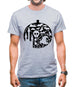 Pumpkin Shape Mens T-Shirt