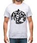 Pumpkin Shape Mens T-Shirt