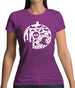 Pumpkin Shape Womens T-Shirt