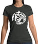 Pumpkin Shape Womens T-Shirt