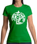 Pumpkin Shape Womens T-Shirt