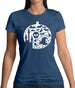 Pumpkin Shape Womens T-Shirt