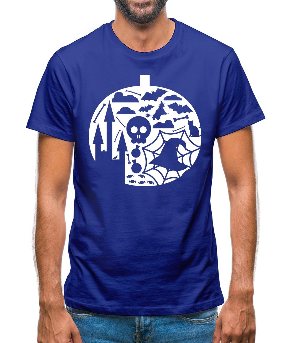 Pumpkin Shape Mens T-Shirt
