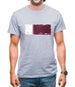 Qatar Grunge Style Flag Mens T-Shirt