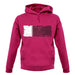 Qatar Grunge Style Flag unisex hoodie