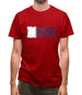 Qatar Grunge Style Flag Mens T-Shirt