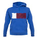 Qatar Grunge Style Flag unisex hoodie