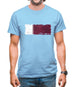 Qatar Grunge Style Flag Mens T-Shirt