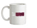 Qatar Grunge Style Flag Ceramic Mug