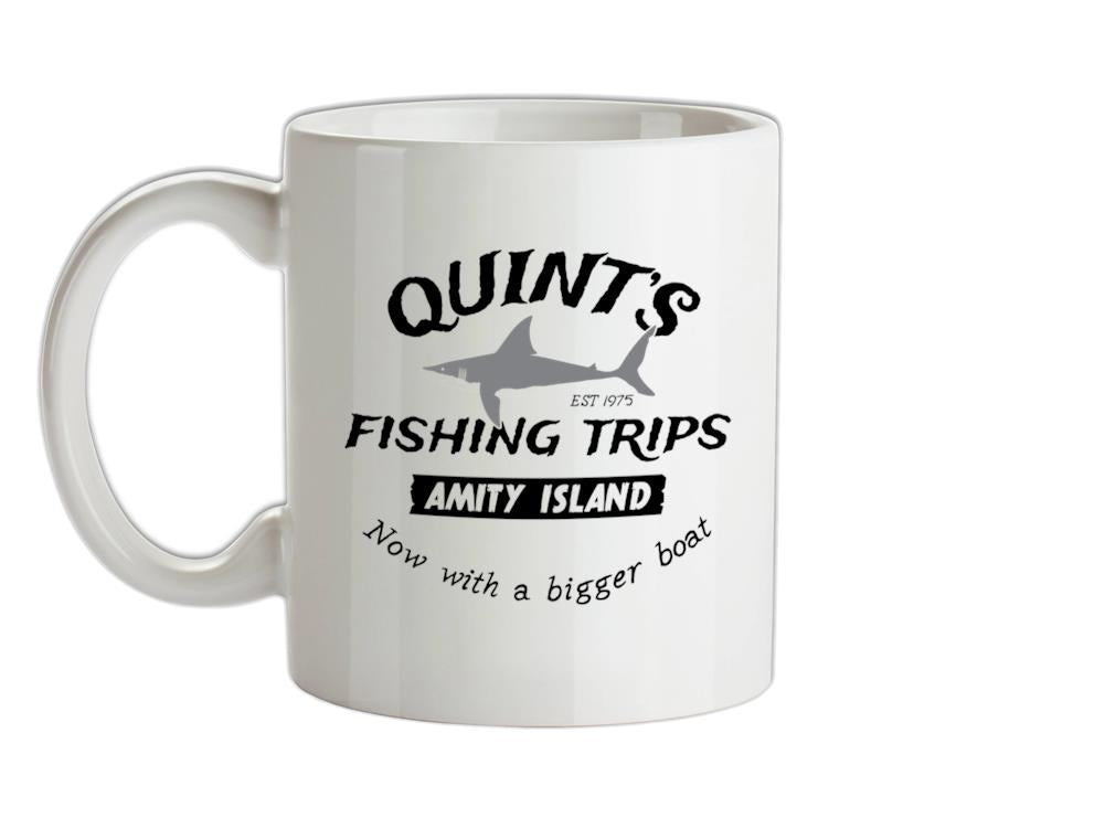Quints Fishing Trips Ceramic Mug