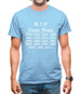 Rip Sean Bean Mens T-Shirt