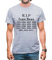 Rip Sean Bean Mens T-Shirt