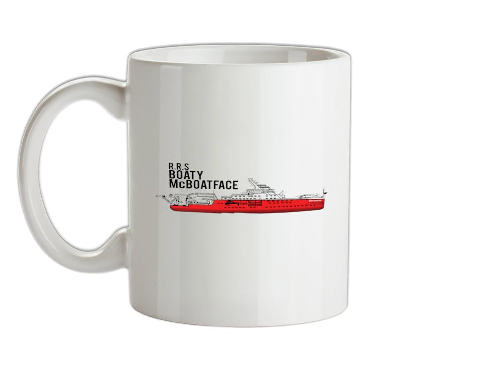 RRS Boaty McBoatface Ceramic Mug