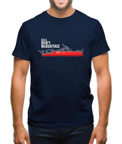 Rrs Boaty Mcboatface Mens T-Shirt