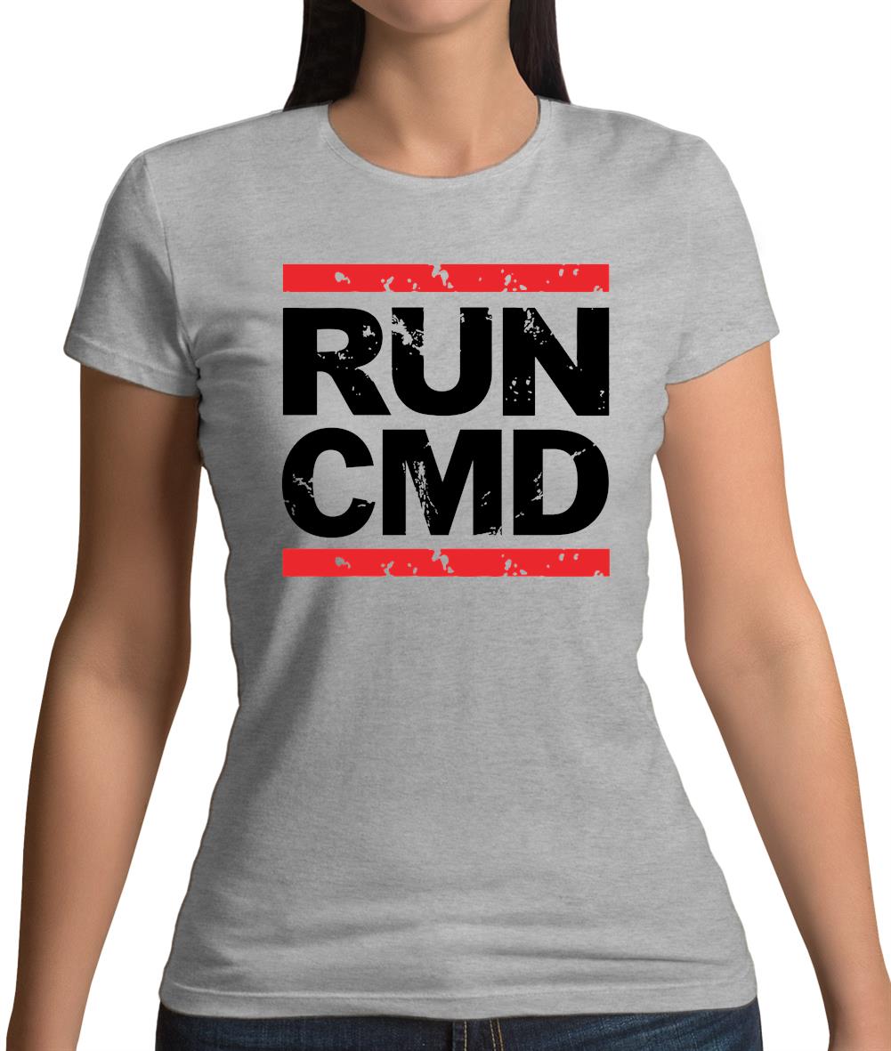 Run Cmd Womens T-Shirt