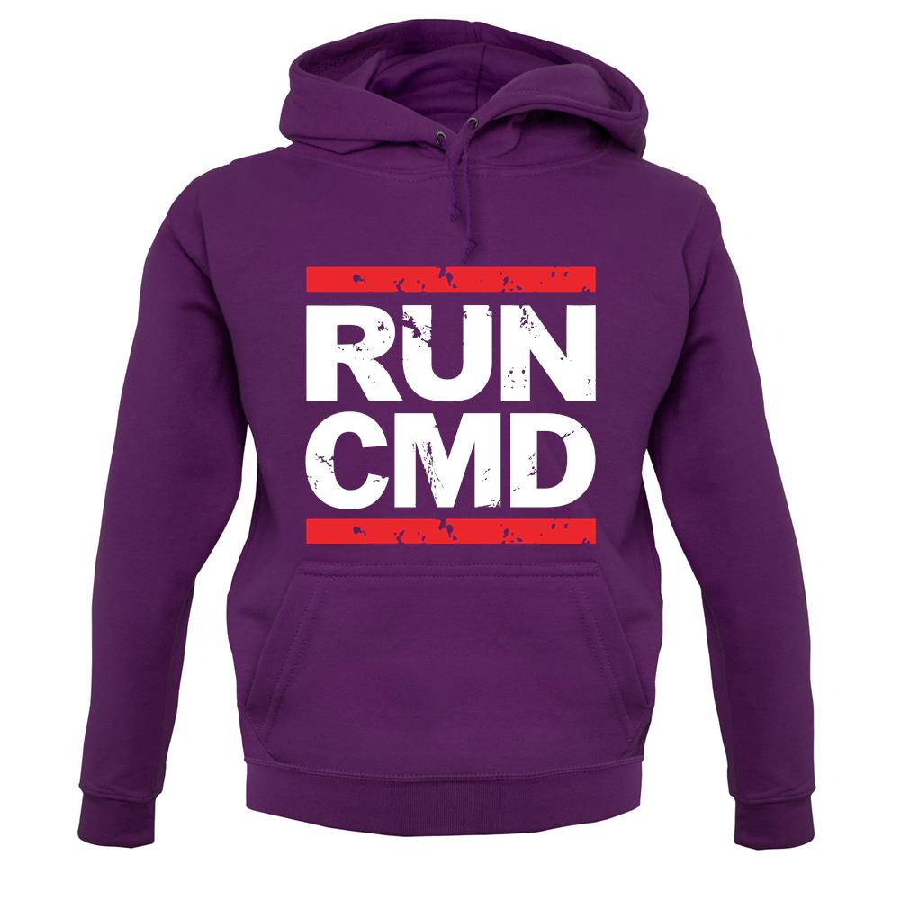 Run Cmd unisex hoodie