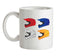 Racing Helmets Ceramic Mug