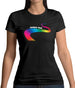 Rainbow Road Womens T-Shirt