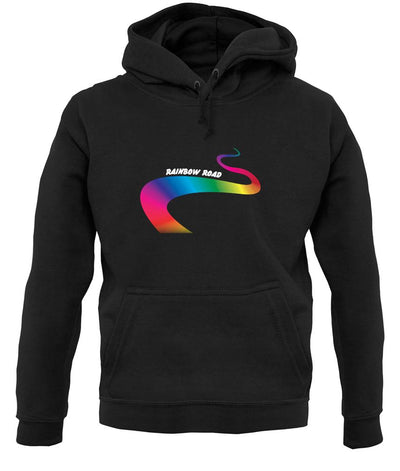 Rainbow Road unisex hoodie