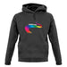 Rainbow Road unisex hoodie