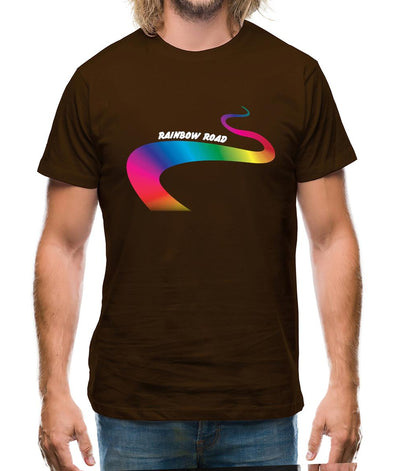 Rainbow Road Mens T-Shirt