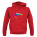 Rainbow Road unisex hoodie