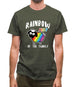 Rainbow Sheep Of The Family Mens T-Shirt