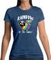 Rainbow Sheep Of The Family Womens T-Shirt