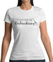 Rather Be Embroidering Womens T-Shirt